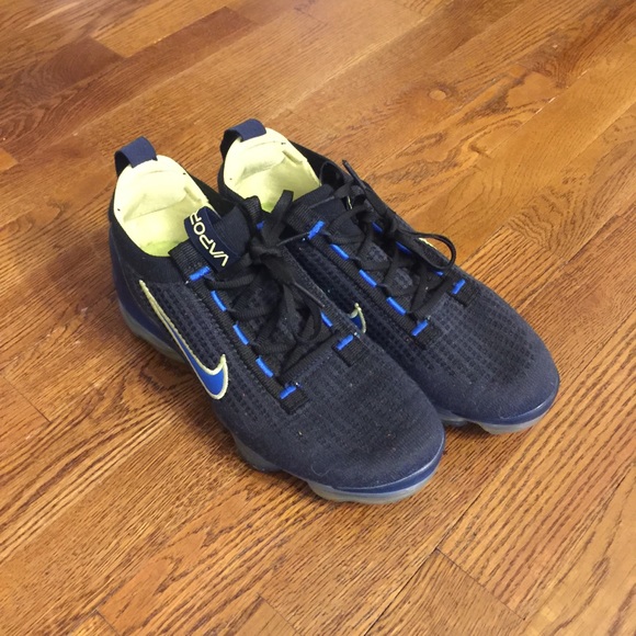 Nike Shoes - Nike Black and Blue Athletic Shoes